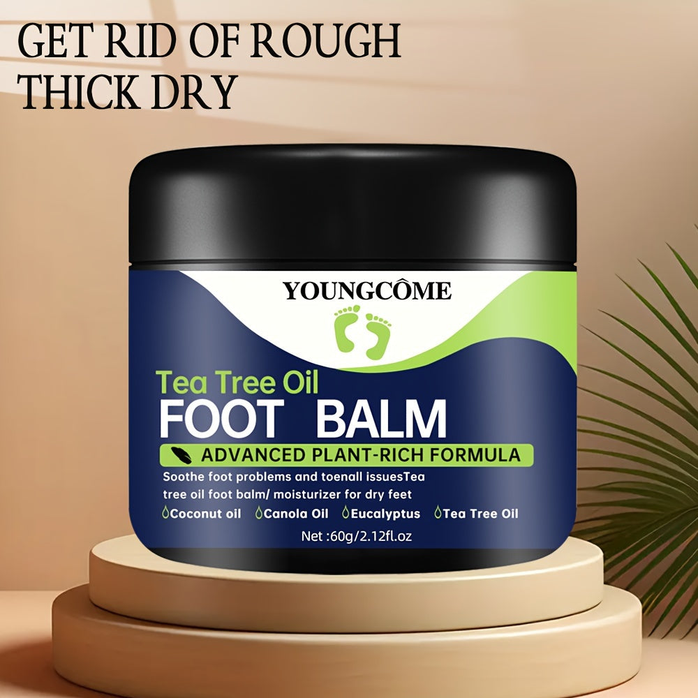 TEA TREE OIL FOOT BALM  Natural Hydrating & Nourishing Foot Care