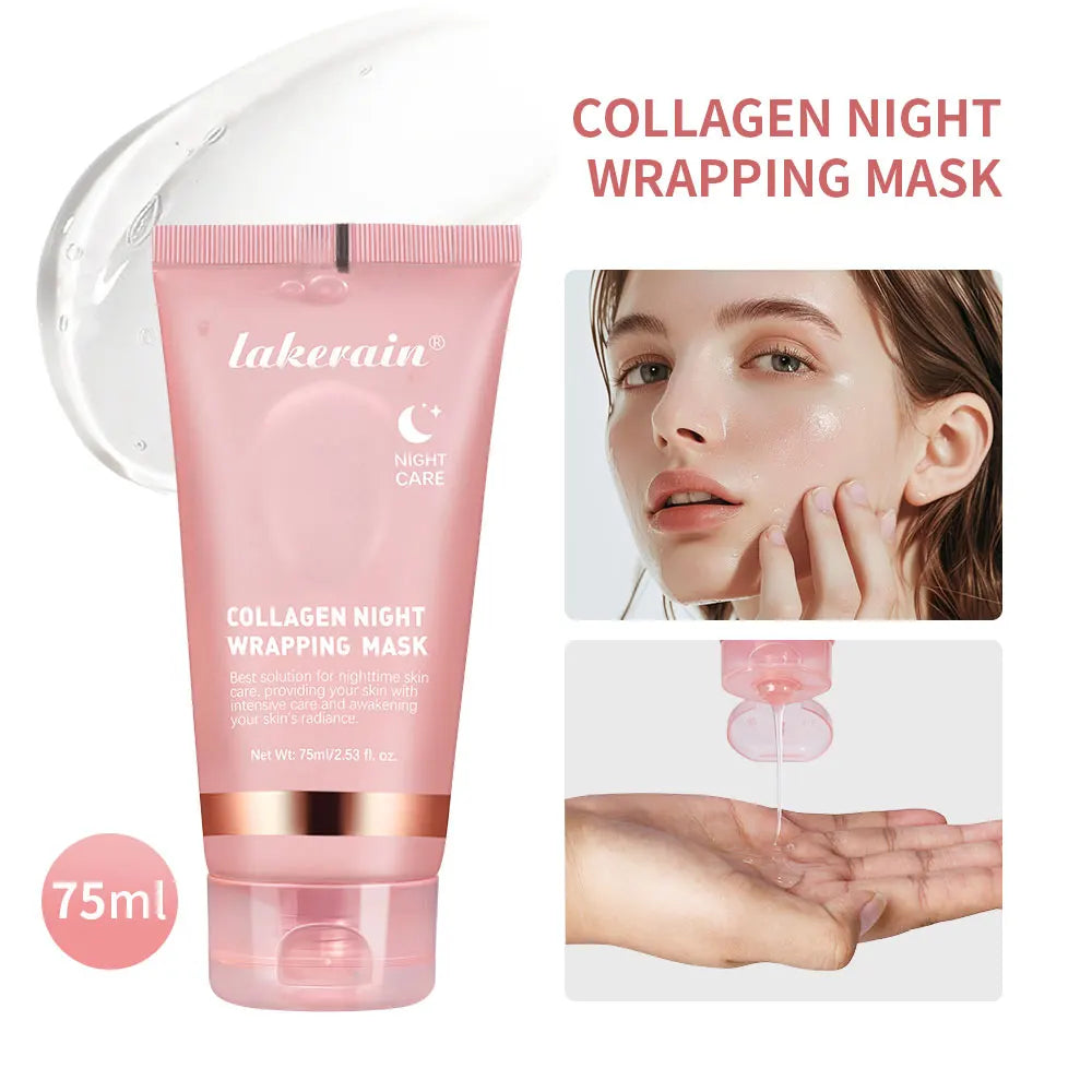 COLLAGEN NIGHT WRAPPING MASK  Deep Hydration & Skin Elasticity Boost