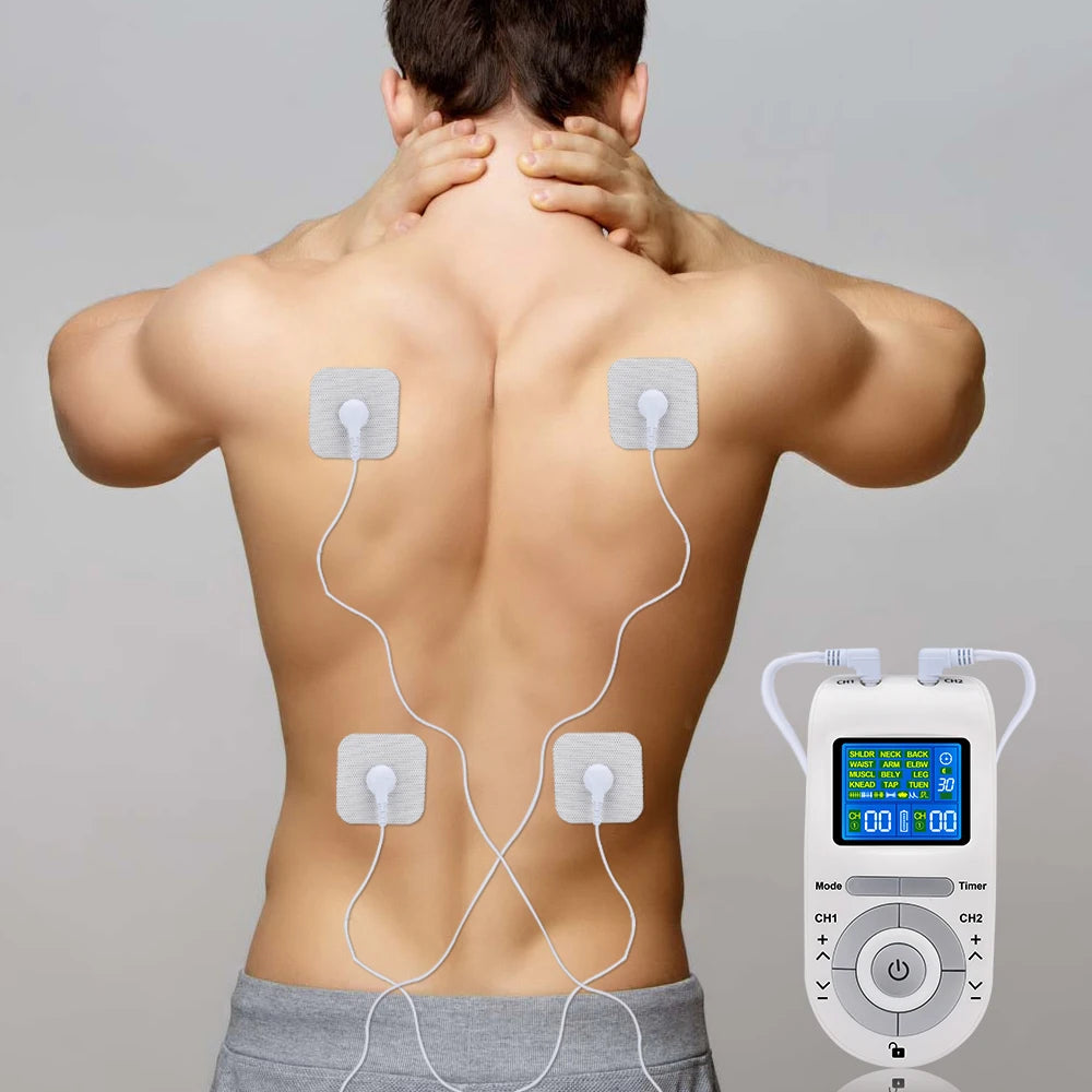 ELECTRIC TENS MUSCLE STIMULATOR  Digital Therapy Herald Massage Tool with EMS & Acupuncture