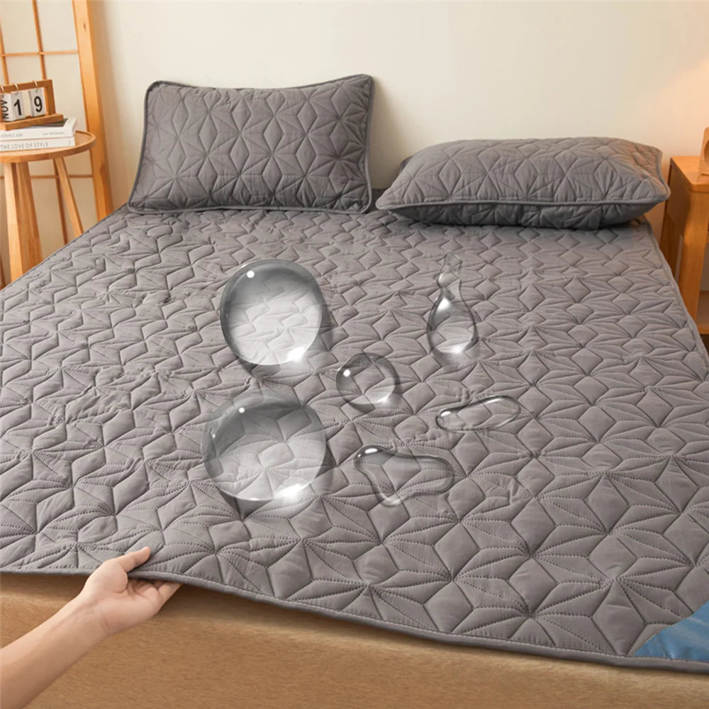 WATERPROOF QUILTED MATTRESS TOPPER