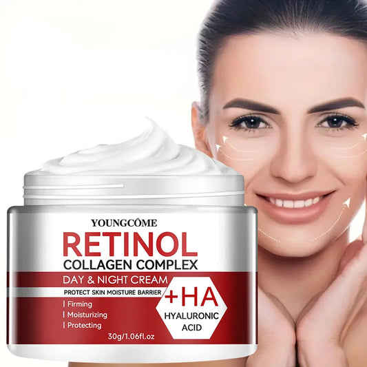 RETINOL COLLAGEN FICIAL CARE Moisturizing Cream deeply nourishes  Suitable for dry and rough skin, Aging Face Cream Moisturizing