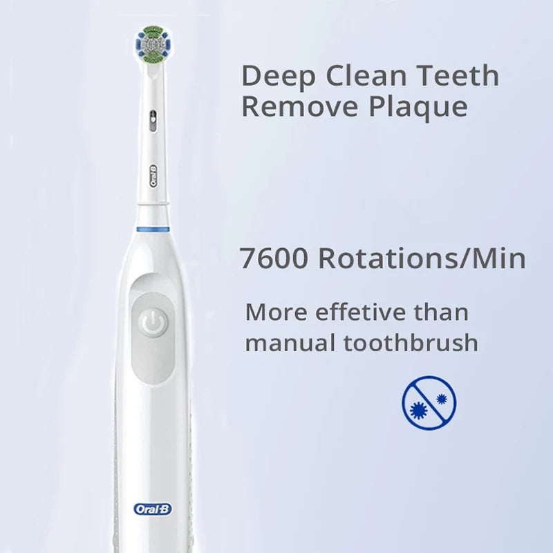 ORAL B 5010 ELECTRIC TOOTHBRUSH  2D Rotation Precision Clean with Multiple Brush Heads