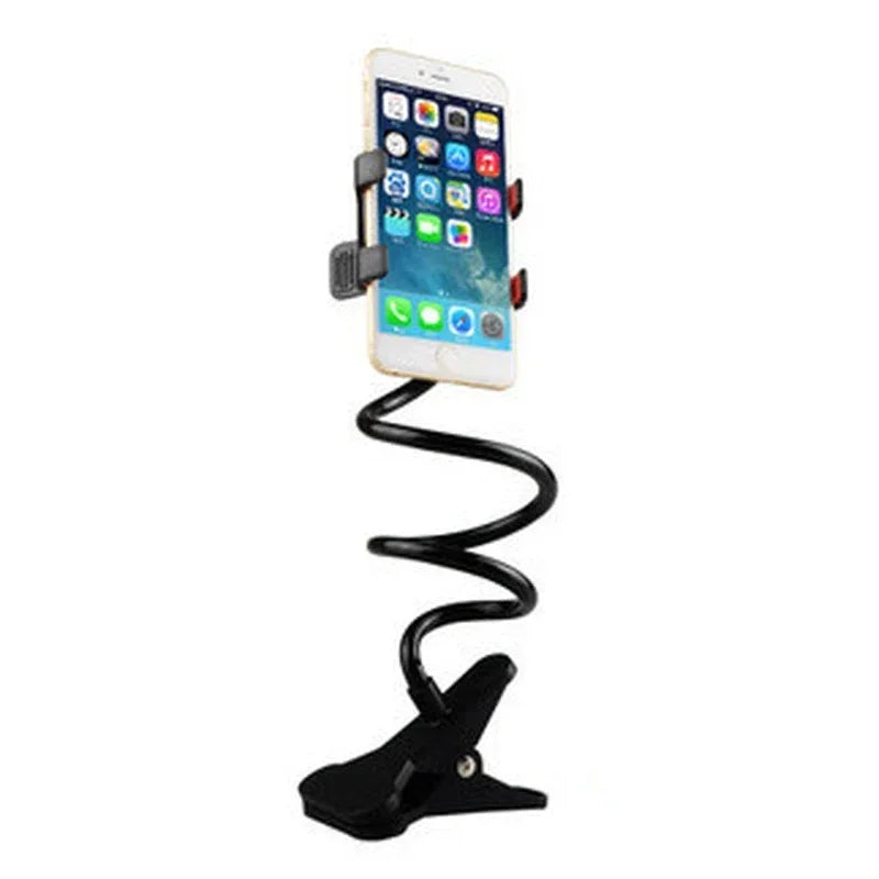 360 CLIP MOBILE PHONE HOLDER Stand Portable Flexible Lazy Bed Desktop Bracket Smartphones Desk Bed Mount Stand Base Support 70cm