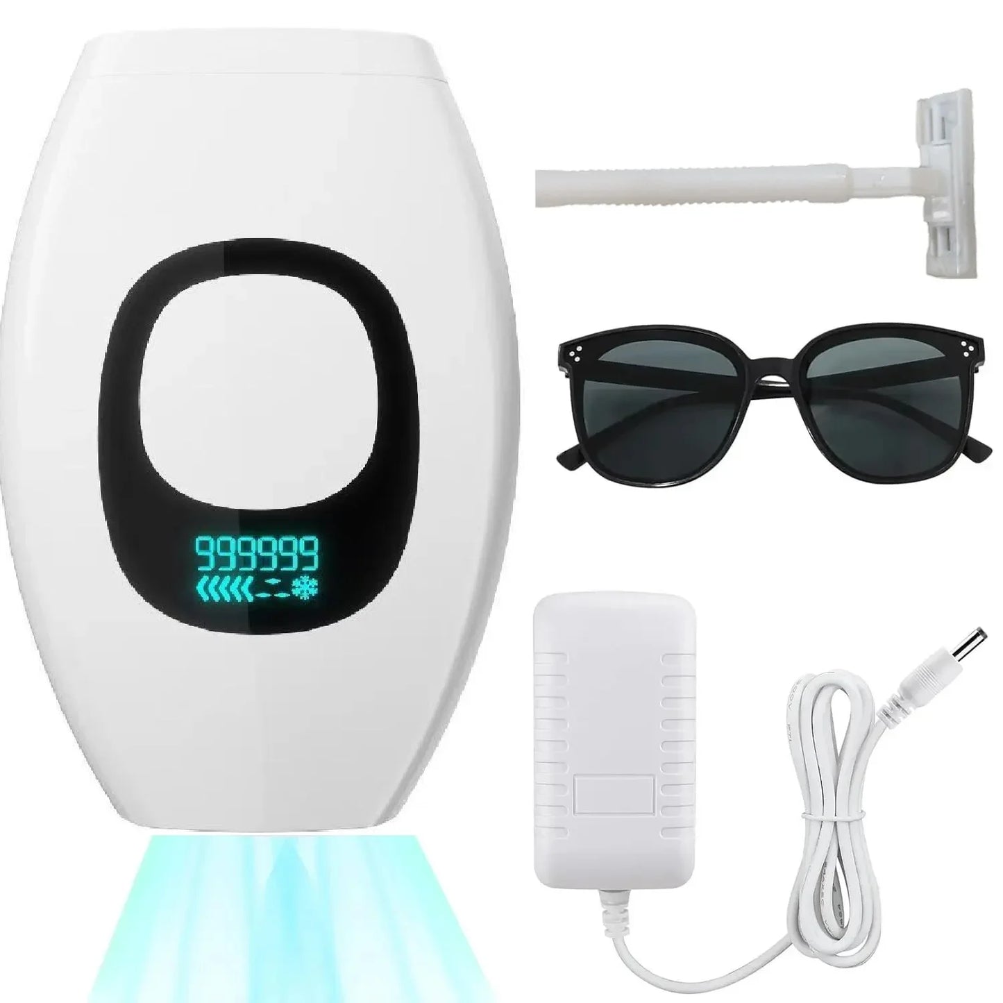 HANDHELD LASER HAIR REMOVAL DEVICE  Effortless, Painless, and Permanent Hair Removal