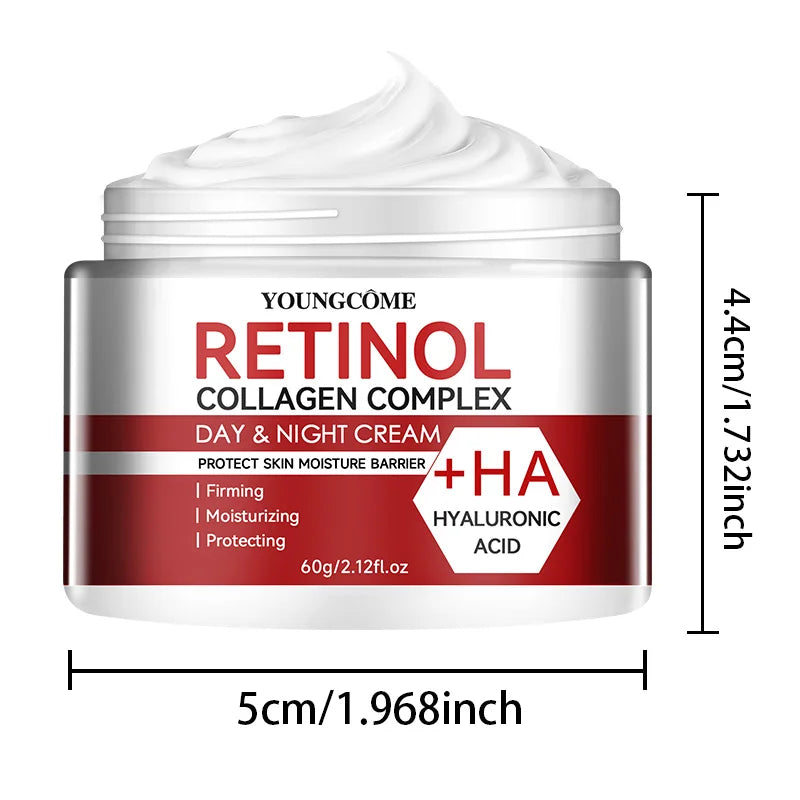 RETINOL COLLAGEN FICIAL CARE Moisturizing Cream deeply nourishes  Suitable for dry and rough skin, Aging Face Cream Moisturizing