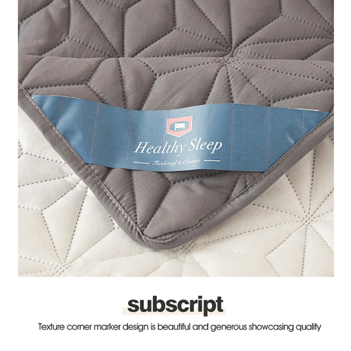 WATERPROOF QUILTED MATTRESS TOPPER