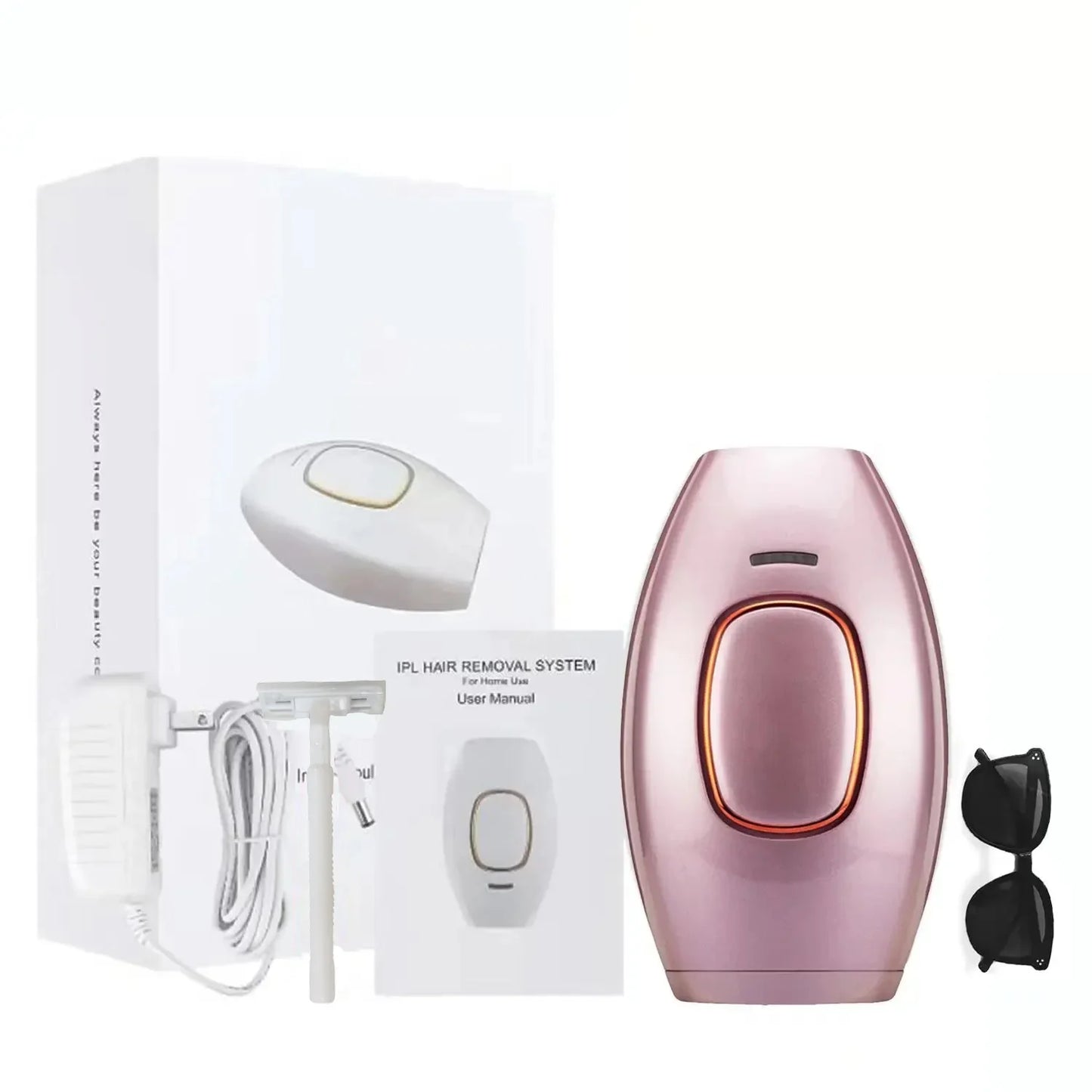 HANDHELD LASER HAIR REMOVAL DEVICE  Effortless, Painless, and Permanent Hair Removal