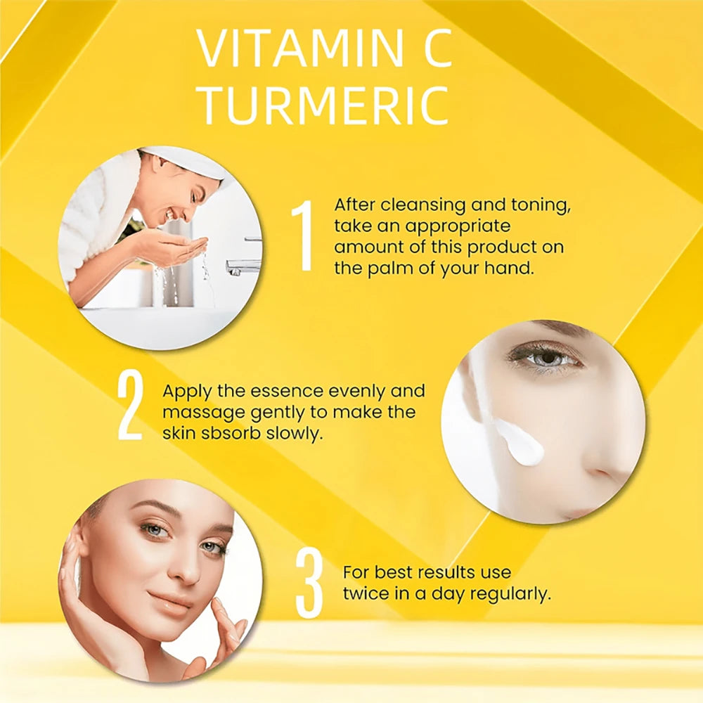 TURMERIC VITAMIN C FACE CREAM  Advanced Anti-Aging & Skin Brightening Formula