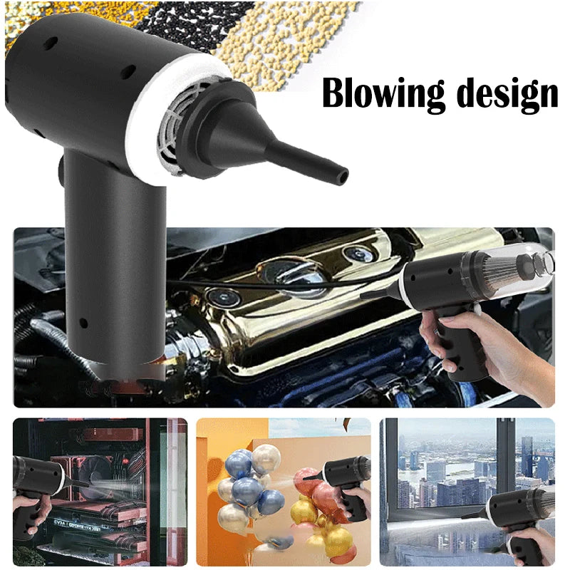 PORTABLE HANDHELD VACUUM CLEANER 9000Pa Wireless Multi-Purpose Cleaning Solution