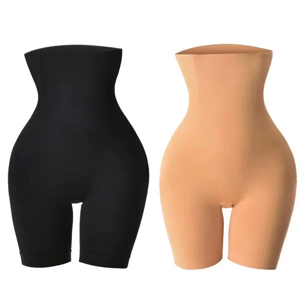 HIGH-WAIST SHAPEWEAR SHORTS  Seamless Body Shaping & Tummy Control