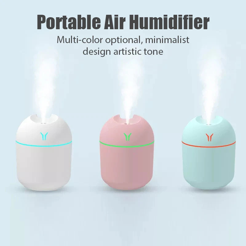 250ml MINI USB AROMA OIL DIFFUSER - Electric Essential Oil Atomizer & Air Humidifier