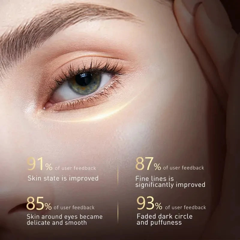 AUQUEST Dark Circles Eye Cream Remover Eye Bags Puffiness Roller Ball Massager Under Eyes Lightening Moisturizing Skin Care