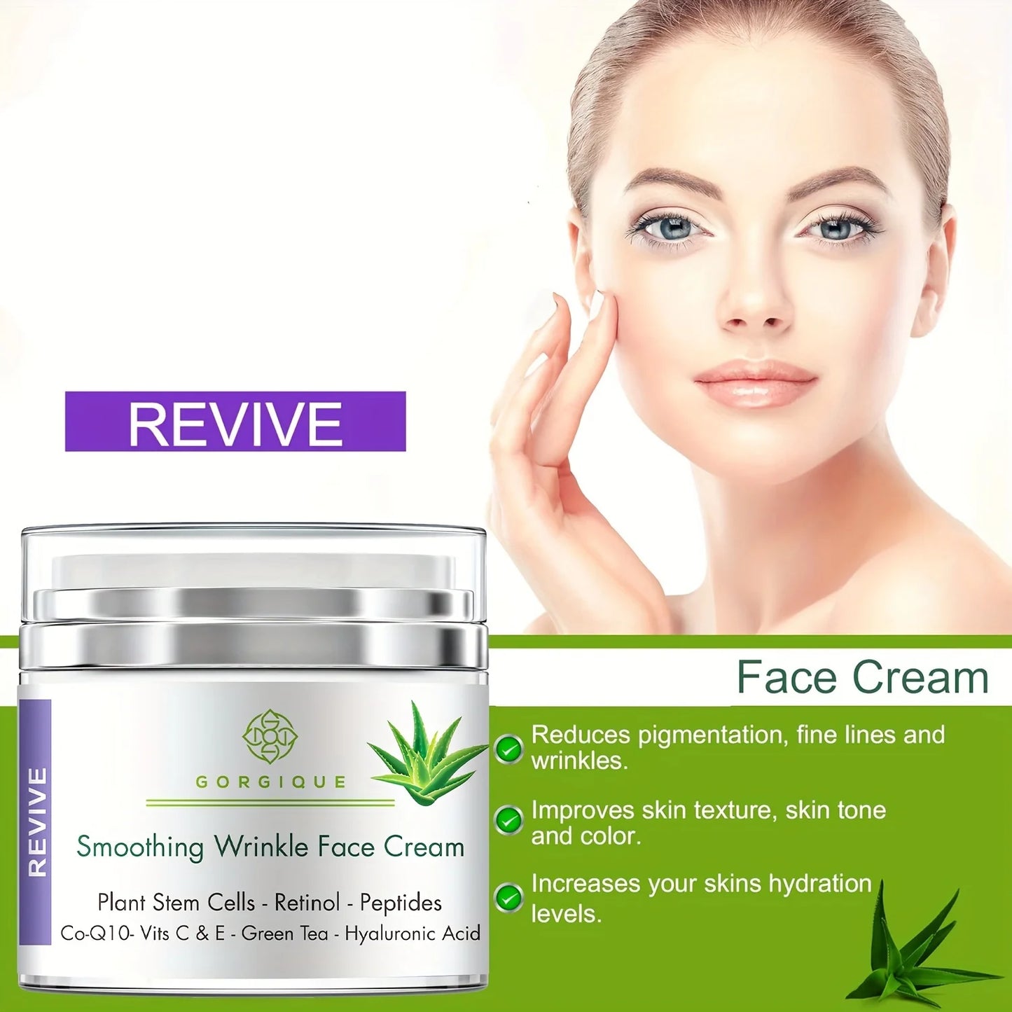 ADVANCED RETINOL FACE CREAM  Multi-Active Formula with Hyaluronic Acid & Botanicals