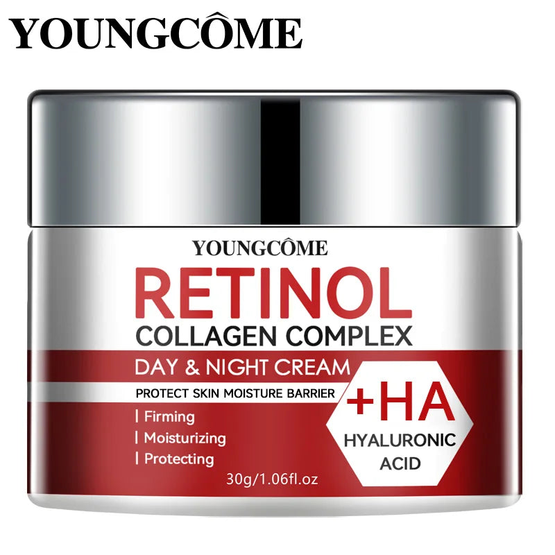 RETINOL COLLAGEN FICIAL CARE Moisturizing Cream deeply nourishes  Suitable for dry and rough skin, Aging Face Cream Moisturizing