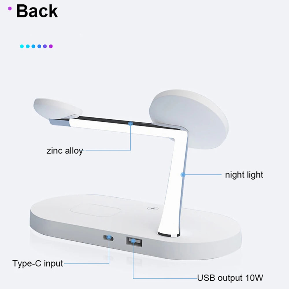 3 in 1 WIRELESS MAGNETIC CHARGER STAND For iPhone