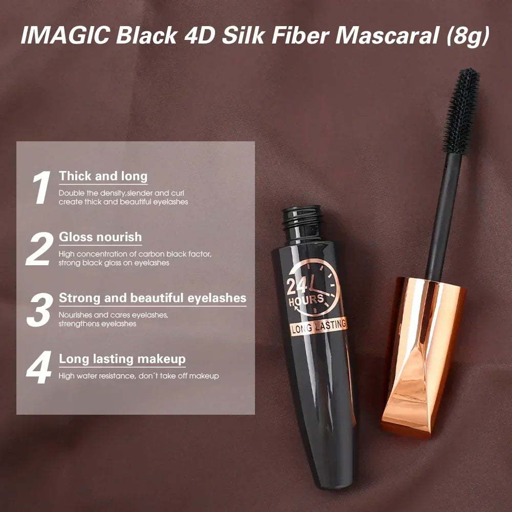 5D BLACK SILK FIBER WATERPROOF MASCARA