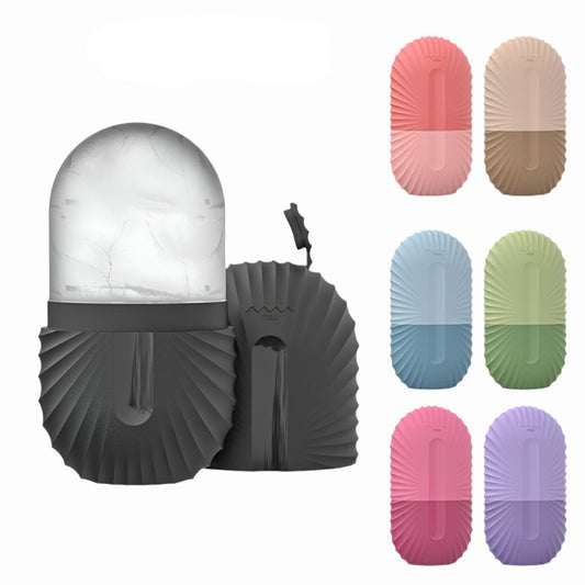 ICE FACE ROLLER Ice Cube Beauty Massage Silicone Ice Mold For Eye Puffiness Ice Facial Roller Shrink Pores