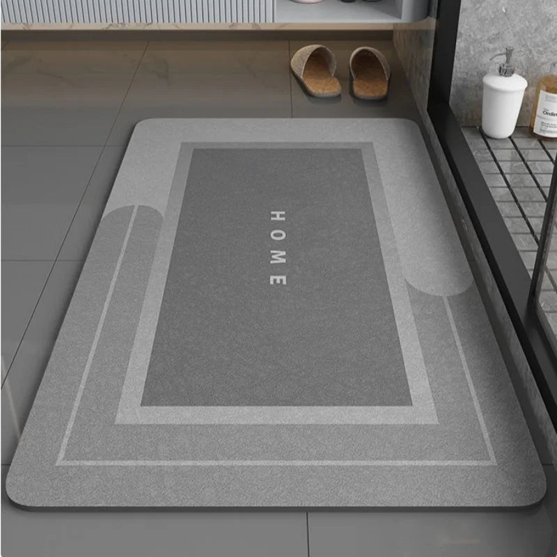 40*60cm SUPER ABSORBENT FLOOR MAT For Bathroom Non Slip, Fast Drying Soft, Carpet Shower Tub Outdoor Doormat