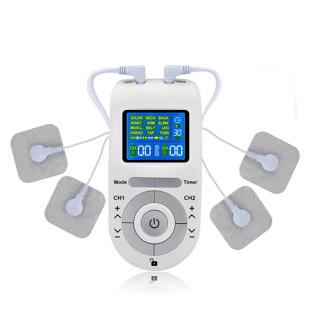 ELECTRIC TENS MUSCLE STIMULATOR  Digital Therapy Herald Massage Tool with EMS & Acupuncture