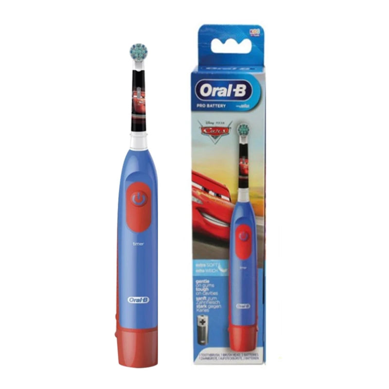 ORAL B CHILDREN ELECTRIC TOOTHBRUSH  DB5510K Rotary Teeth Brush with Soft Bristles & Timer