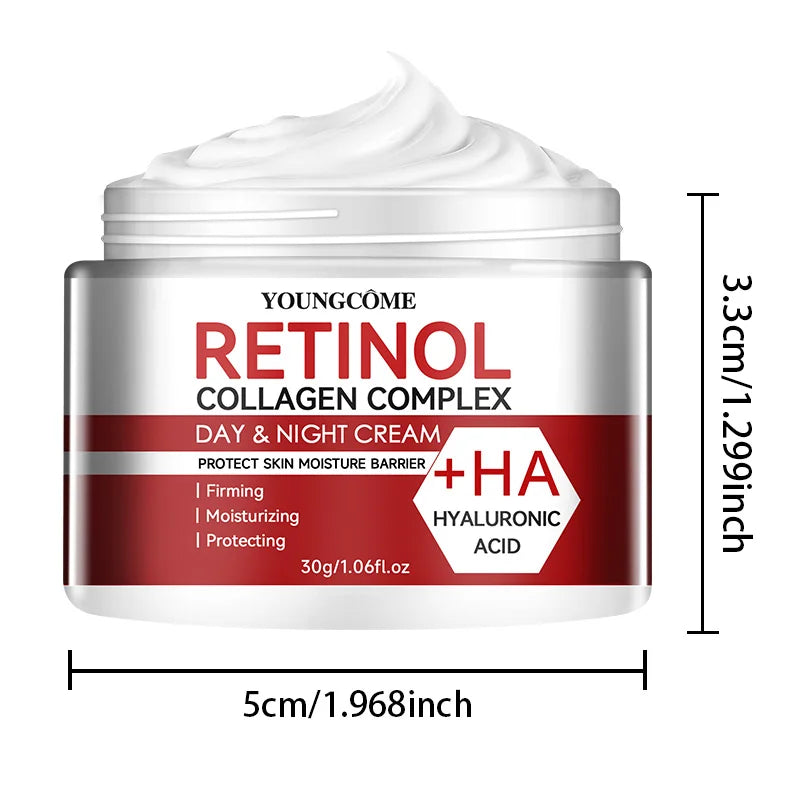 RETINOL COLLAGEN FICIAL CARE Moisturizing Cream deeply nourishes  Suitable for dry and rough skin, Aging Face Cream Moisturizing