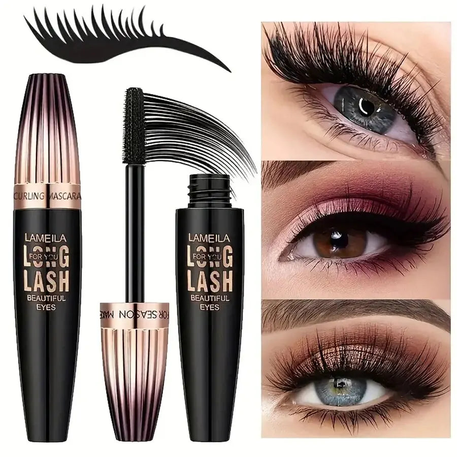 4D WATERPROOF MASCARA Premium Beauty Tool for Stunning Lashes