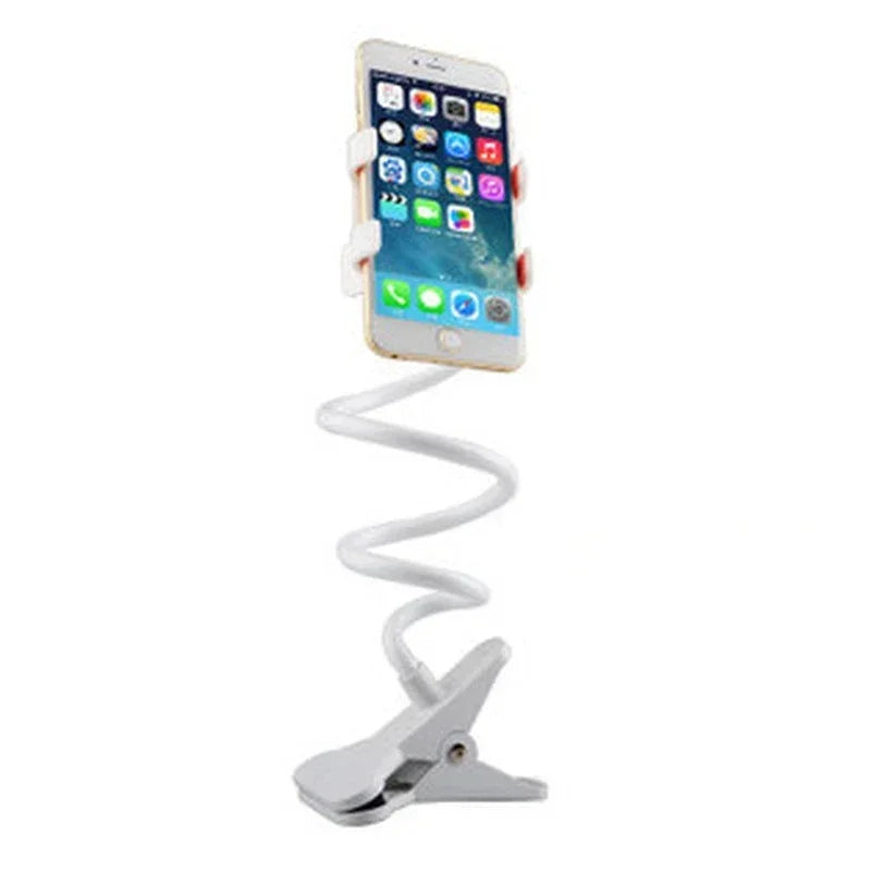 360 CLIP MOBILE PHONE HOLDER Stand Portable Flexible Lazy Bed Desktop Bracket Smartphones Desk Bed Mount Stand Base Support 70cm