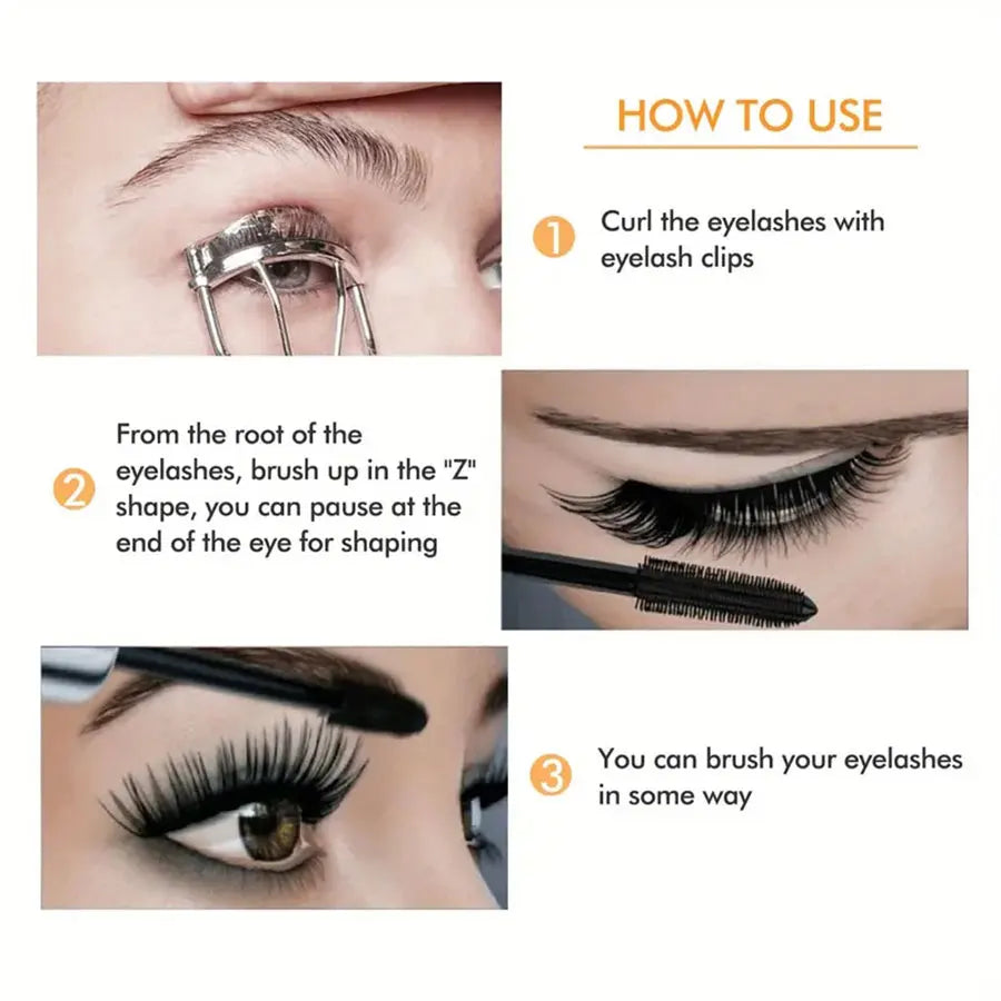 4D WATERPROOF MASCARA Premium Beauty Tool for Stunning Lashes