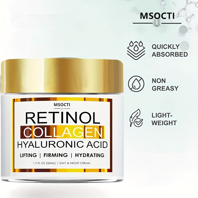 1.7 FL.OZ (50ML) RETINOL COLLAGEN FIRMING CREAM - Hydrate, Firm, and Lift Your Skin with Nature's Best Ingredients