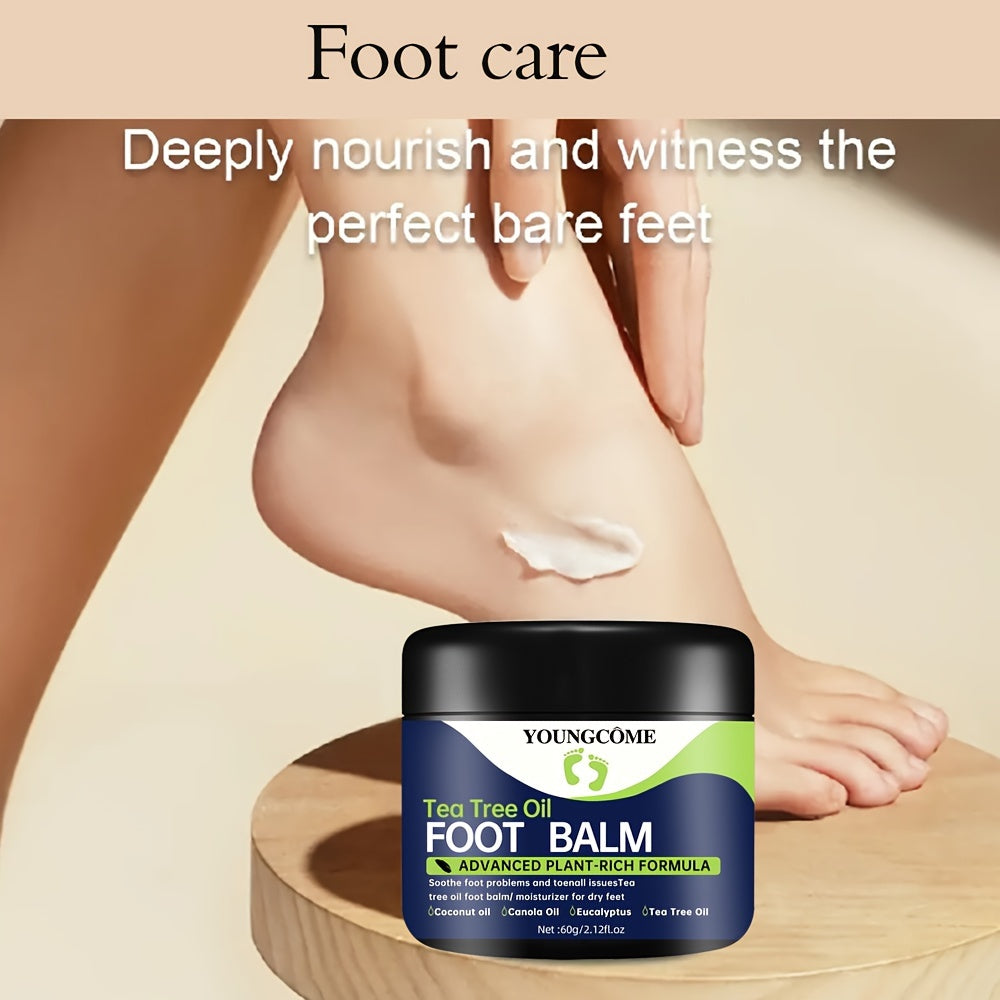 TEA TREE OIL FOOT BALM  Natural Hydrating & Nourishing Foot Care