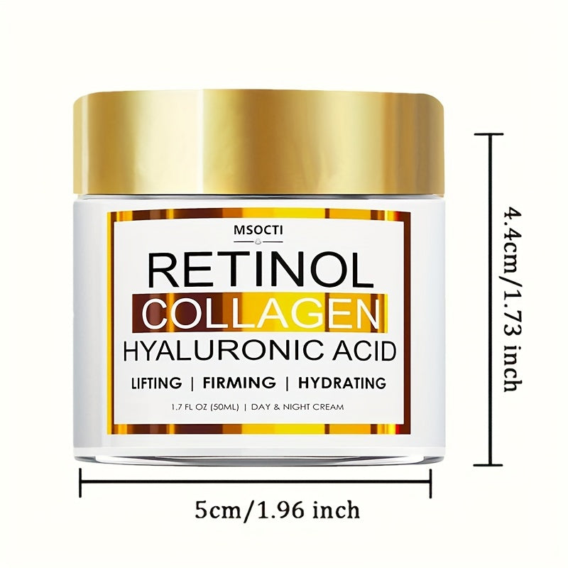 1.7 FL.OZ (50ML) RETINOL COLLAGEN FIRMING CREAM - Hydrate, Firm, and Lift Your Skin with Nature's Best Ingredients